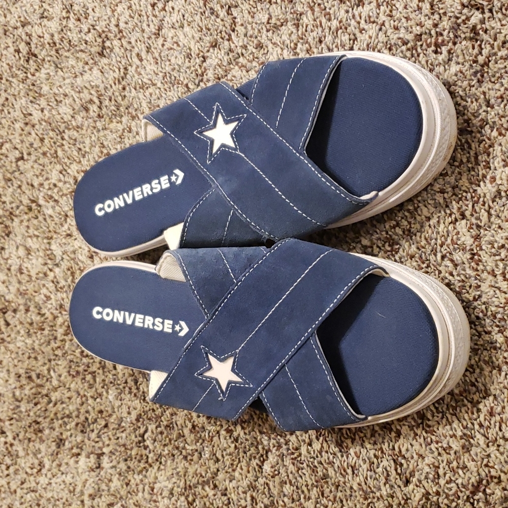 Converse One Star Navy Blue Sandals